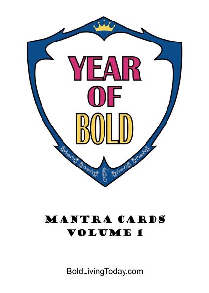 Year of Bold - Mantra Cards, Volume 1 + Journal