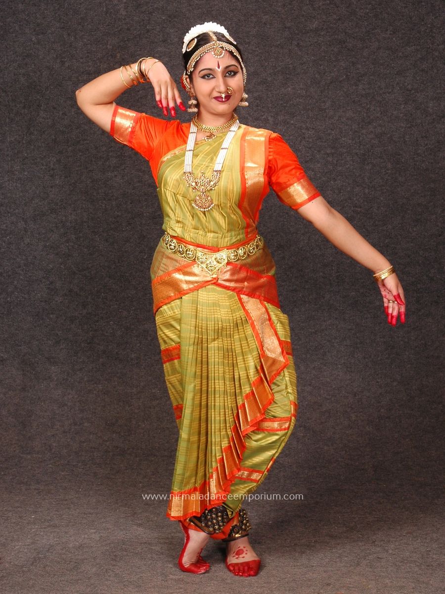 Kuchipudi Costume - Cross Fan