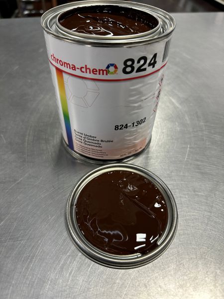 COLORS IN OIL REPLACEMENT PRODUCT - BURNT UMBER QUART