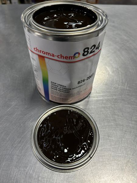 COLORS IN OIL REPLACEMENT PRODUCT - RAW UMBER QUART