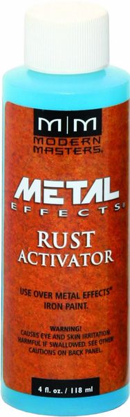 MODERN MASTERS RUST PATINA AGING SOLUTION 4OZ PA90404