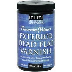 MODERN MASTERS DEAD FLAT VARNISH EXTERIOR QT DP61232