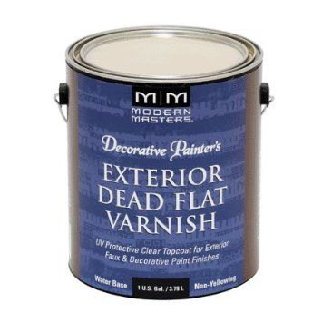 MODERN MASTERS DEAD FLAT VARNISH EXTERIOR GALLON DP612GAL