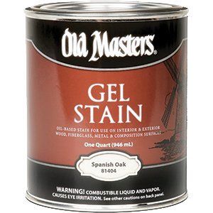 OLD MASTERS GEL STAIN QT SPANISH OAK 81404