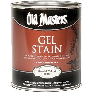 OLD MASTERS GEL STAIN QT SPECIAL WALNUT 80804