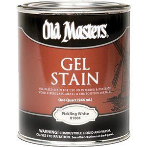 OLD MASTERS GEL STAIN QT PICKLING WHITE 81004