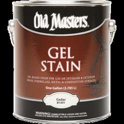 OLD MASTERS GEL STAIN QT CEDAR 81304