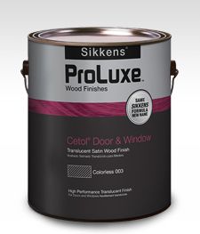 SIKKENS PROLUXE CETOL DOOR & WINDOW SATIN CLEAR QT