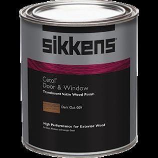 SIKKENS PROLUXE CETOL DOOR & WINDOW SATIN 009 DARK OAK QT