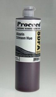 GOLDEN PROCEED SLOW DRY FLUID ACRYLIC ALIZARIN CRIMSON 16OZ