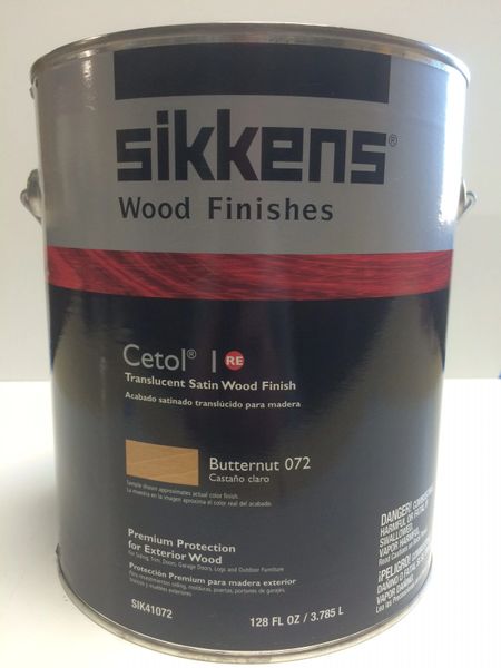SIKKENS PROLUXE CETOL 1 072 BUTTERNUT EXTERIOR STAIN GALLON