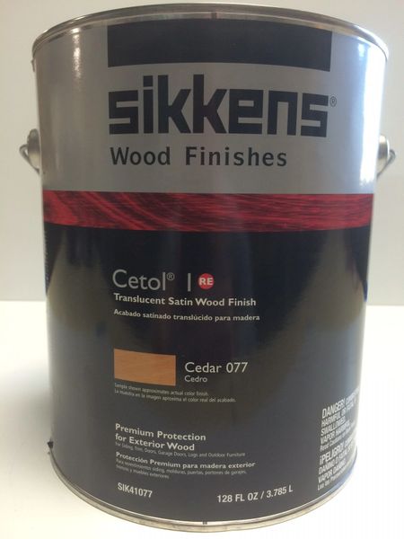 SIKKENS PROLUXE CETOL 1 077 CEDAR EXTERIOR STAIN GALLON