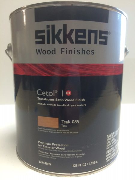 SIKKENS PROLUXE CETOL 1 085 TEAK EXTERIOR STAIN GALLON