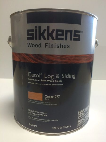 SIKKENS PROLUXE CETOL LOG & SIDING 077 CEDAR EXTERIOR STAIN GALLON