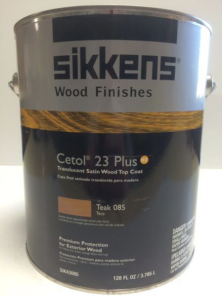 SIKKENS PROLUXE CETOL 23 PLUS 085 TEAK EXTERIOR STAIN GALLON