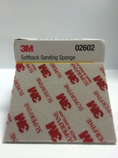 3M SOFTBACK SANDING SPONGES SUPERFINE 02602