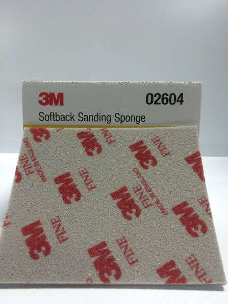 3M SOFTBACK SANDING SPONGES FINE 02604