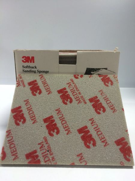 3M SOFTBACK SANDING SPONGES MEDIUM 02606