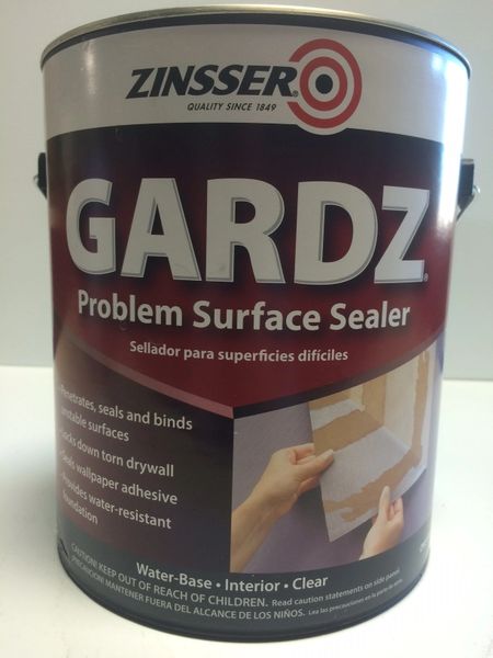 ZINSSER GARDZ DRYWALL SEALER CLEAR GALLON 02301