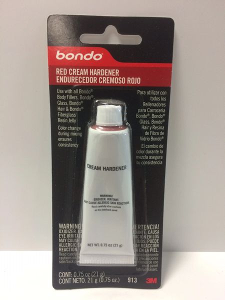 Bondo .75 oz. Red Cream Hardener