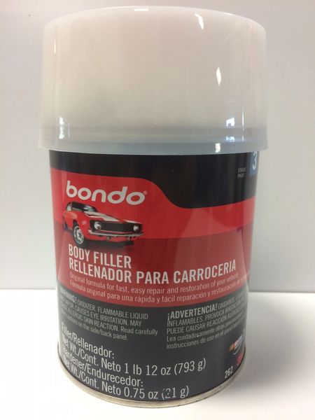 3M BONDO BODY FILLER QT 00262