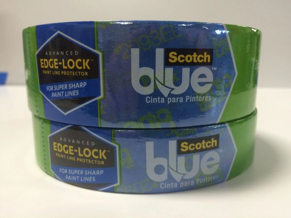 3M EDGE LOCK BLUE TAPE 2093 1 1/2''