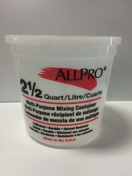 ALL PRO MIX N MEASURE 2 1/2 QT WITH LID