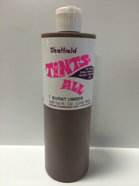 SHEFFIELD BRONZE TINTS ALL 4582 BURNT UMBER PINT