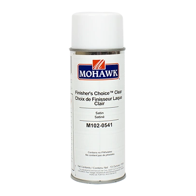 MOHAWK FINISHERS CHOICE CLEAR AEROSOL CANS M102-XXXX