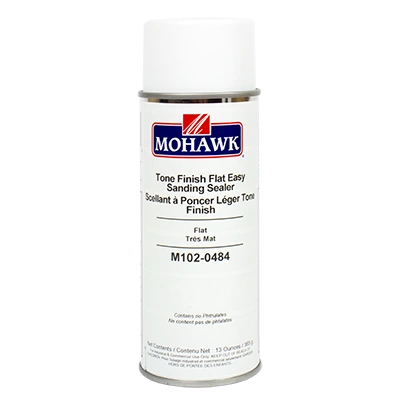 MOHAWK TONE FINISH FLAT EASY SANDING SEALER CLEAR AEROSOL CAN M10