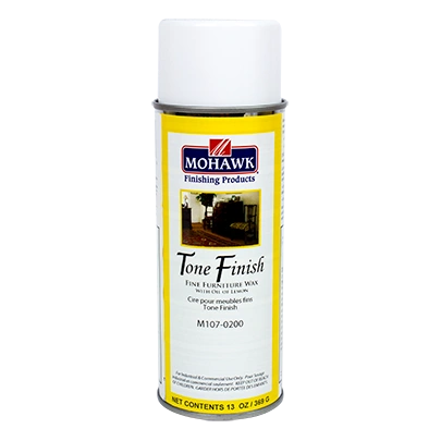 MOHAWK TONE FINISH FURNITURE WAX WITH LEMON OIL AEROSOL CAN M107-0200