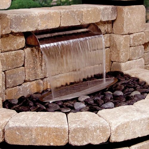 Stainless-Steel-Scupper-waterfall-atlantic | Canada - Outdoor - Supply ...