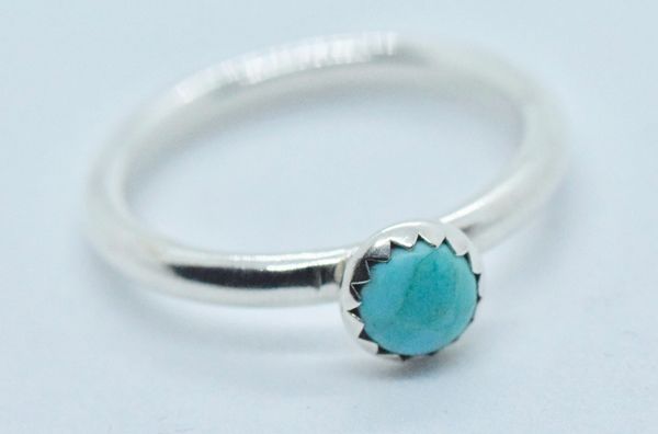 Kingman Turquoise Sterling Silver Ring