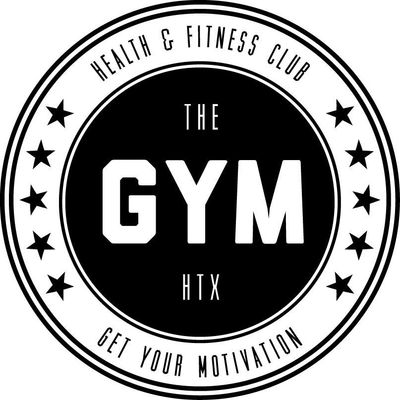 This the GYM logo - circular with verbiage Health & Fitness center a badge
