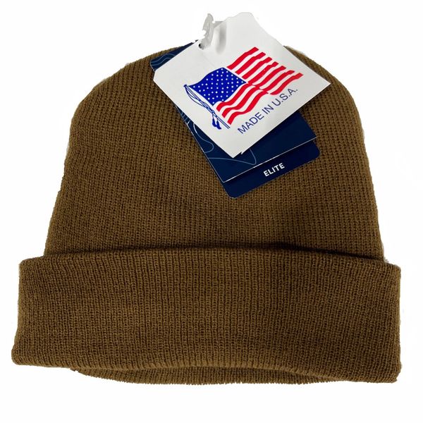 KNIT CAP COLOR 499 COYOTE BROWN DAKOTA OUTERWEAR CO.