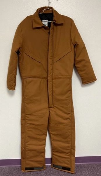 INSULATED COVERALL BROWN OR BLACK