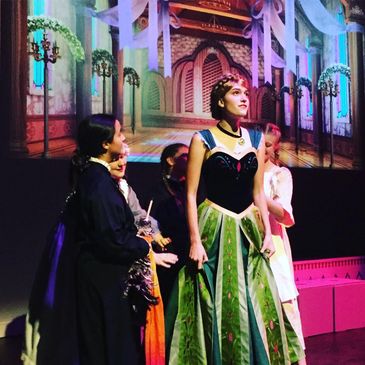 Frozen Jr, Anna Coronation Day, Childrens Theater, Performance Club Kids, Summer Stock JR