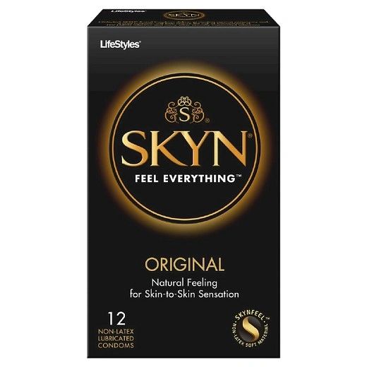 Lifestyles SKYN 12 Condom Pack Latex Free