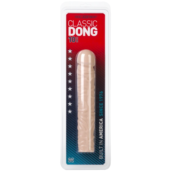 Doc Johnson Classic 10" Dong - White