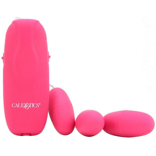 Interactive Trio Bullet Vibe in Pink