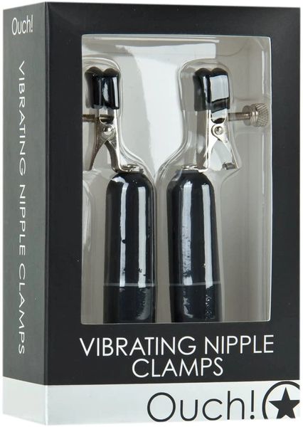 Ouch! Vibrating Nipple Clamps