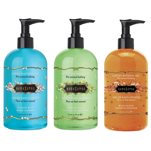 Kama Sutra Luxury Bathing Gel (3 Fragrances)