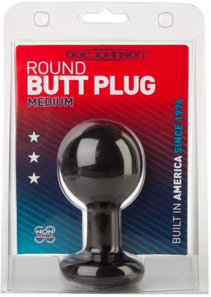 Round Butt Plug Medium
