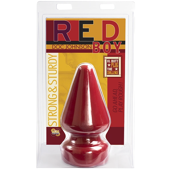 Red Boy 4.5" Diameter Plug