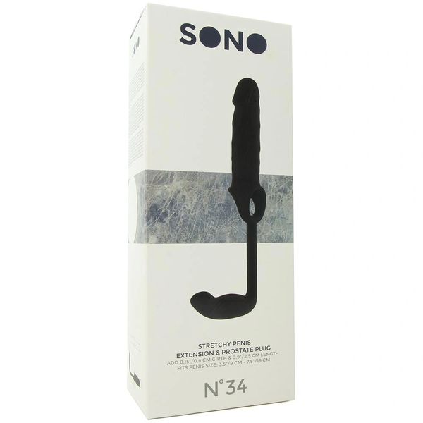 Sono Stretchy Penis Extension & Anal Plug (2 Colours)