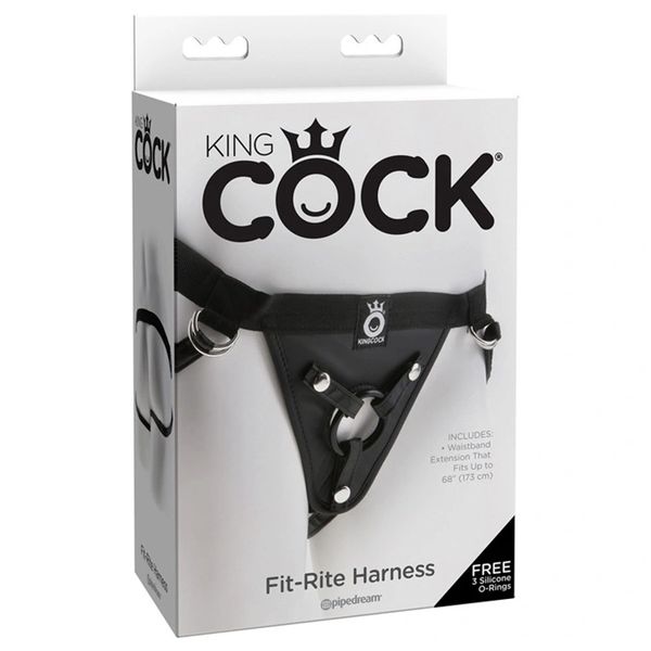 King Cock Fit Rite Strap-On Harness