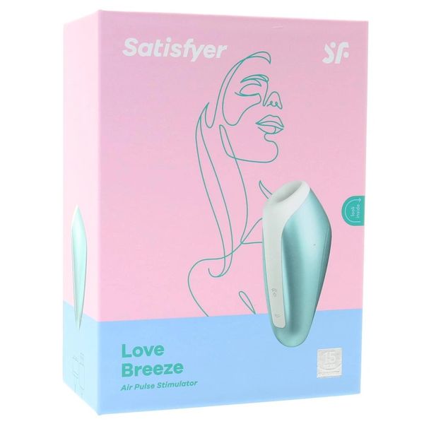 Satisfyer Love Breeze Air Pulse Stimulator in Blue