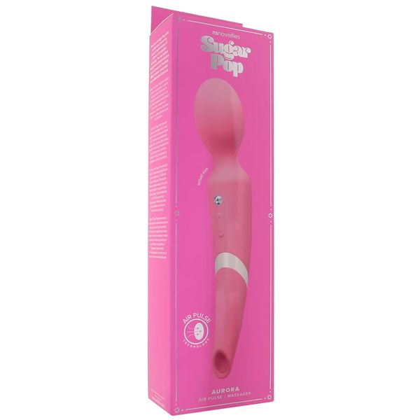 Sugar Pop Aurora Air Pulse Massager in Pink