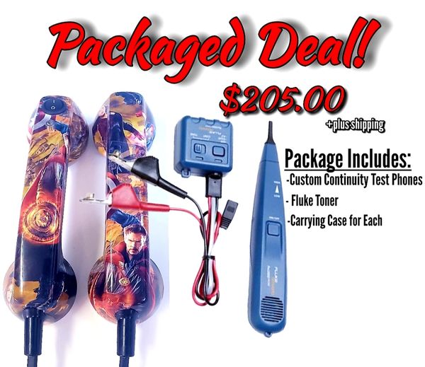 Deals Continuity test Phones, loop check phones, electrician phones