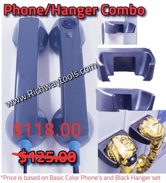 Richway Continuity Loop Phone Set & Magnetic Hanger Set
